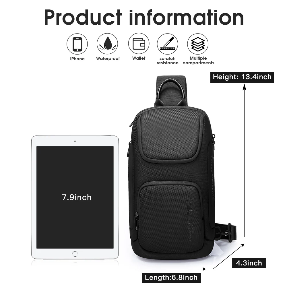 BANGE MESSENGER BAG GREEN BG-3097 thumbnail 4