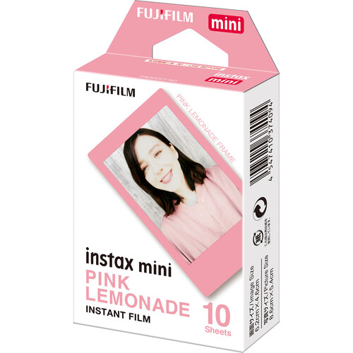 FUJIFILM INSTAX MINI PINK LEMONADE SHEET 10 CARTRIDGE
