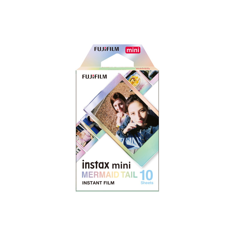 FUJIFILM INSTAX MINI MERMAID TAIL SHEET 10 CARTRIDGE
