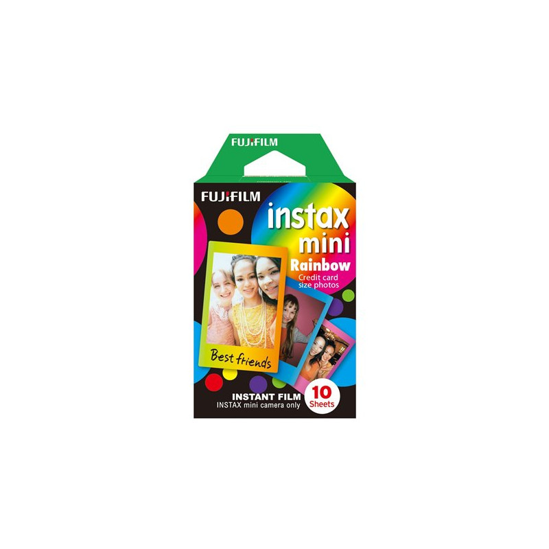 FUJIFILM INSTAX MINI RAINBOW SHEET 10 CARTRIDGE