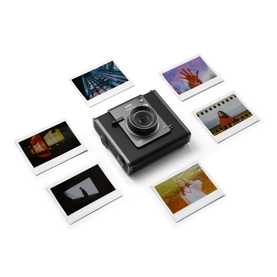 FUJIFILM INSTAX WIDE EVO HYBRID INSTANT CAMERA BLACK thumbnail 3