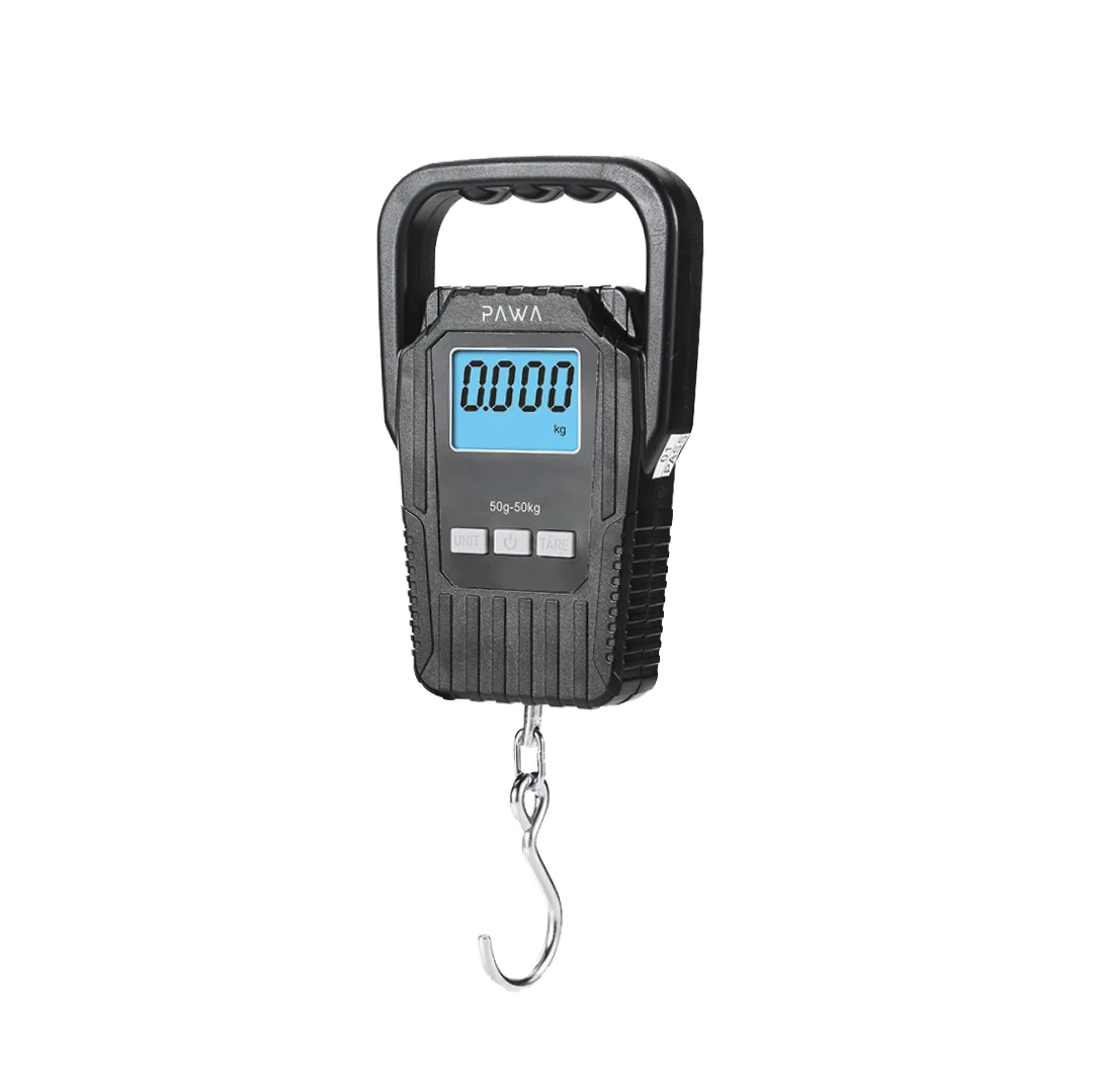 PAWA VOYAGER DIGITAL LUGGAGE SCALE BLACK PW-LGSC50KG-BK