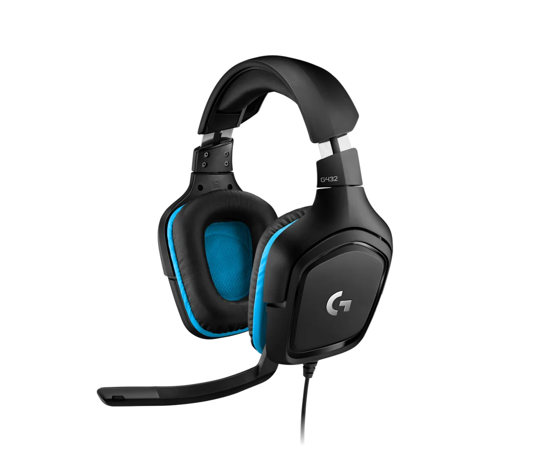 LOGITECH G432 7.1 SURROUND GAMING HEADSET 981-00070