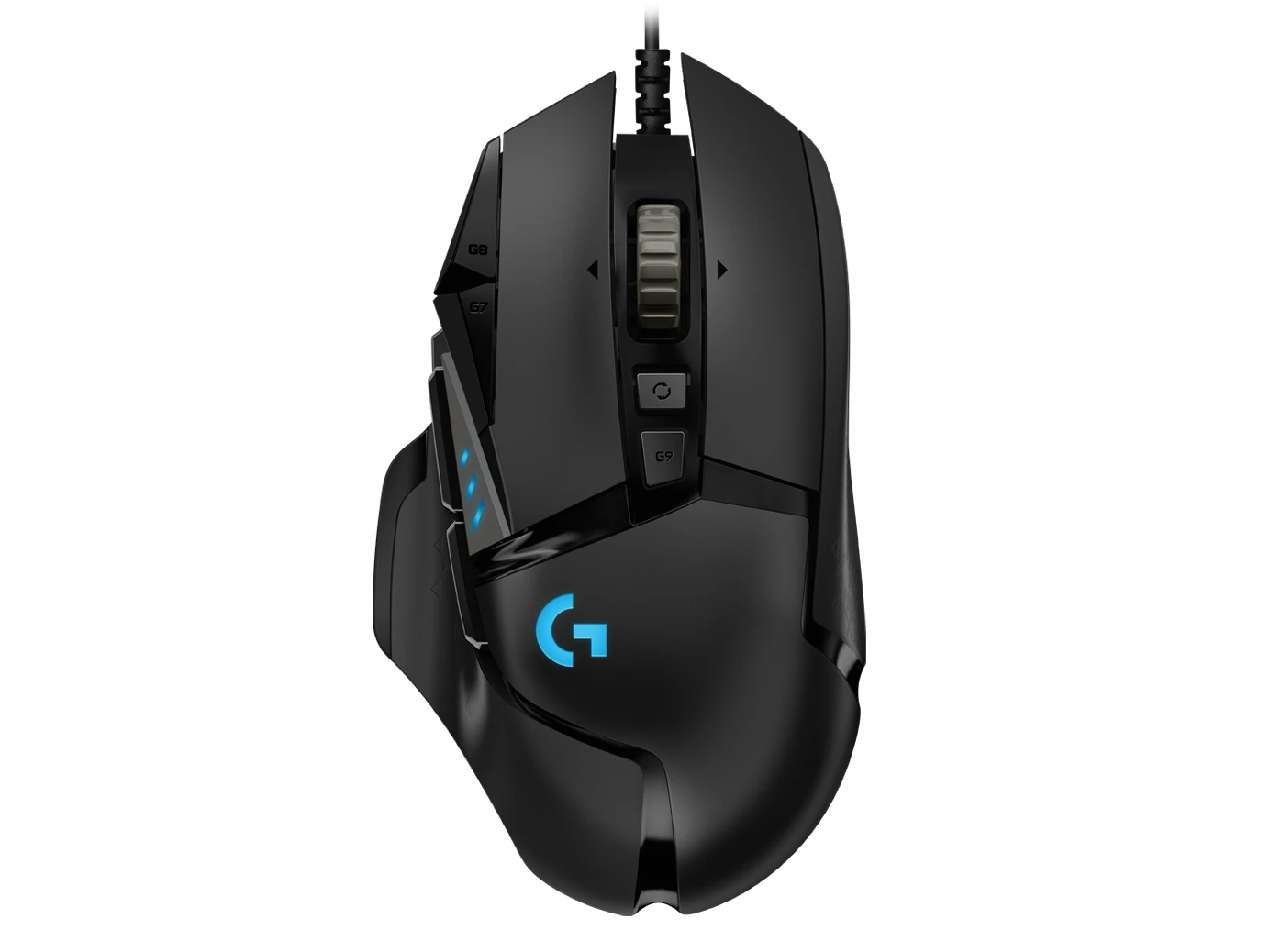 LOGITECH G502 HERO WIRED GAMING MOUSE BLACK 910-005471