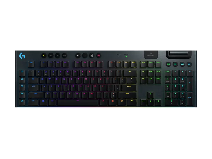 Logitech G915 Wireless Gaming Keyboard - Clicky 920-009111 thumbnail 5