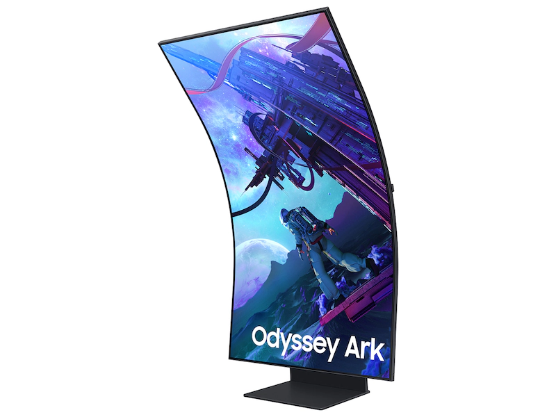 SAMSUNG 55 INCH ODYSSEY ARK 2ND GEN 165HZ CURVED UHD GAMING MONITOR SAMSUNG-LS55CG97WNWXXL thumbnail 2