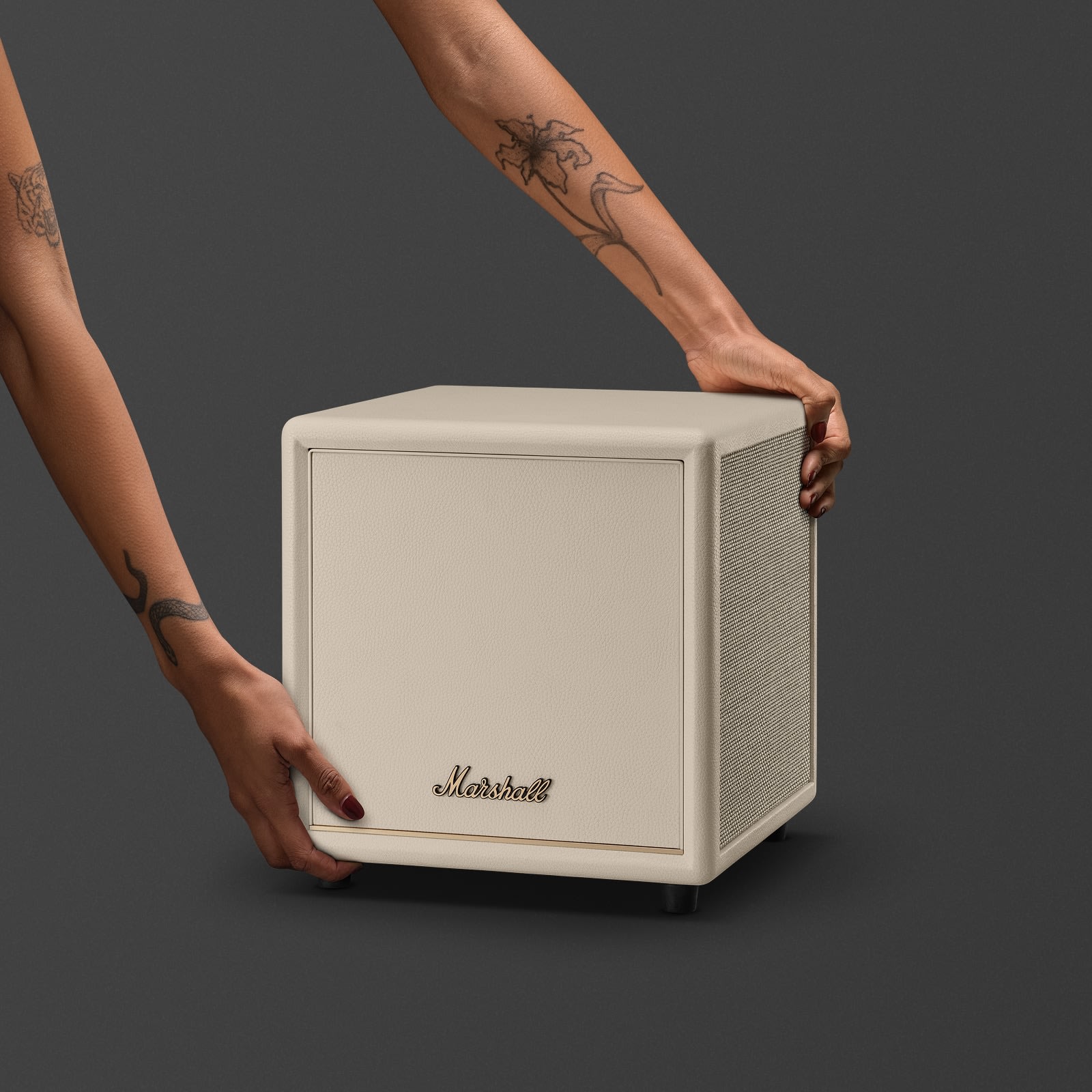 MARSHALL HESTON SUB 200 TV SUBWOOFER CREAM 1007995 thumbnail 3