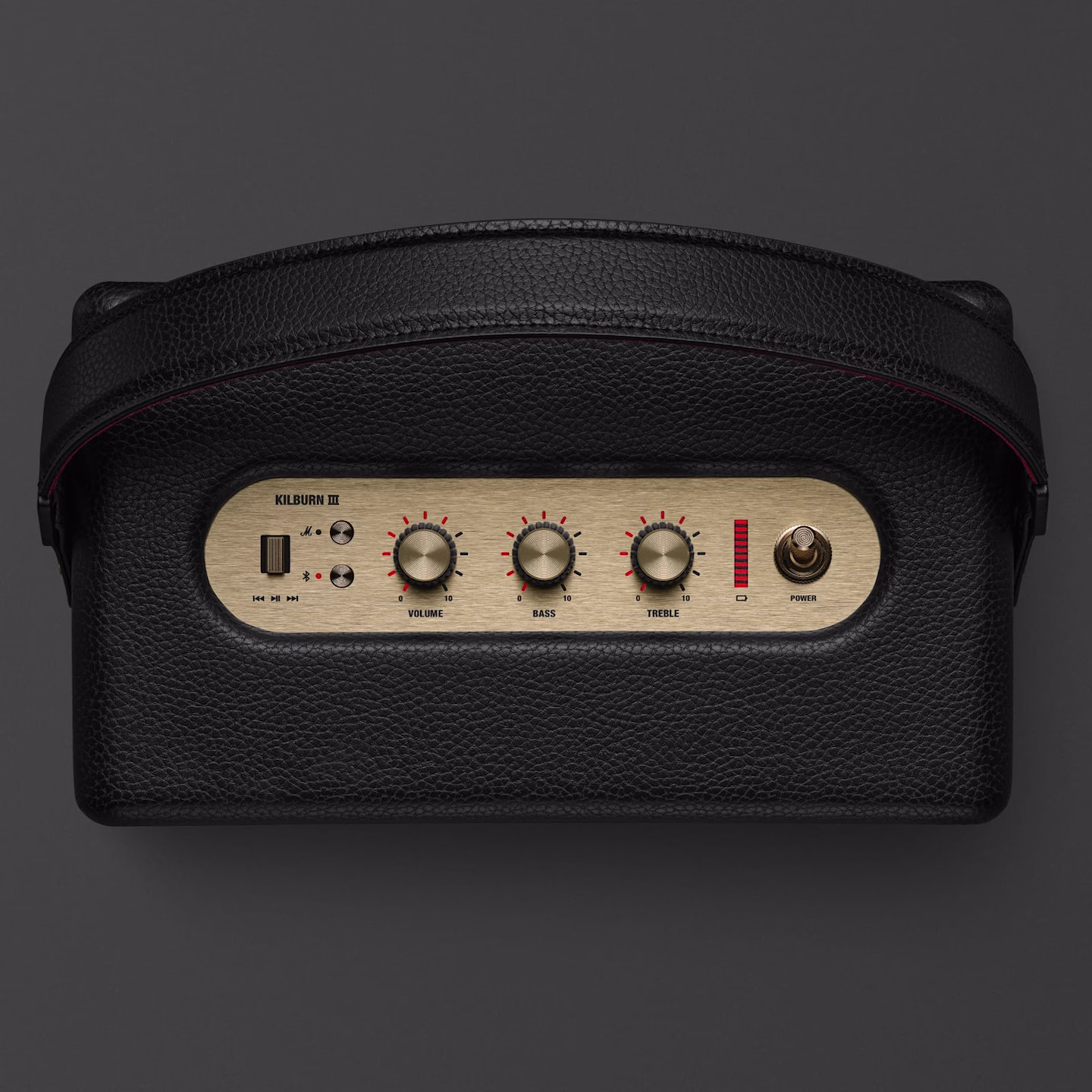 MARSHALL KILLBURN III PORTABLE WIRELESS SPEAKER BLACK BRASS KILBURN3-BK-BRS thumbnail 5