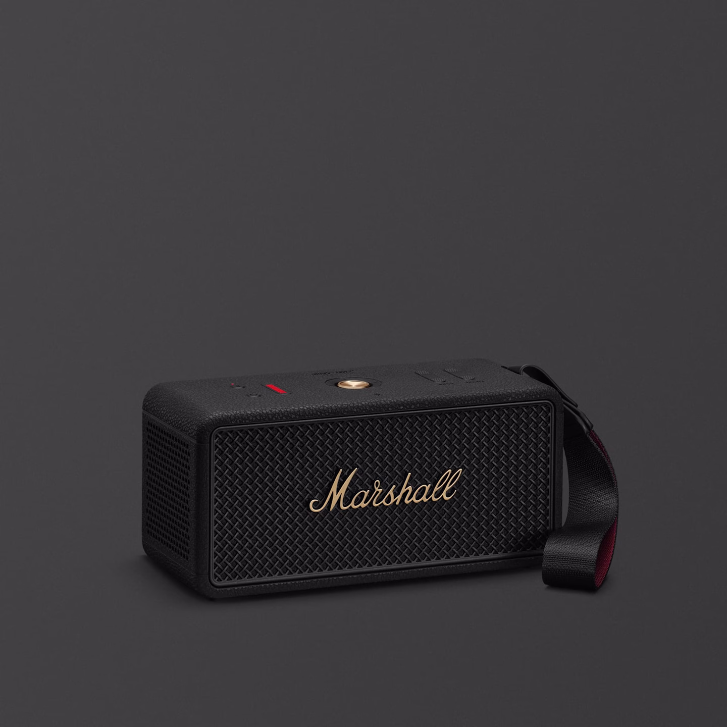 MARSHAL MIDDLETON II PORTABLE BLUETOOTH SPEAKER BLACK AND BRASS MIDDLETON2-BK-BRS thumbnail 4