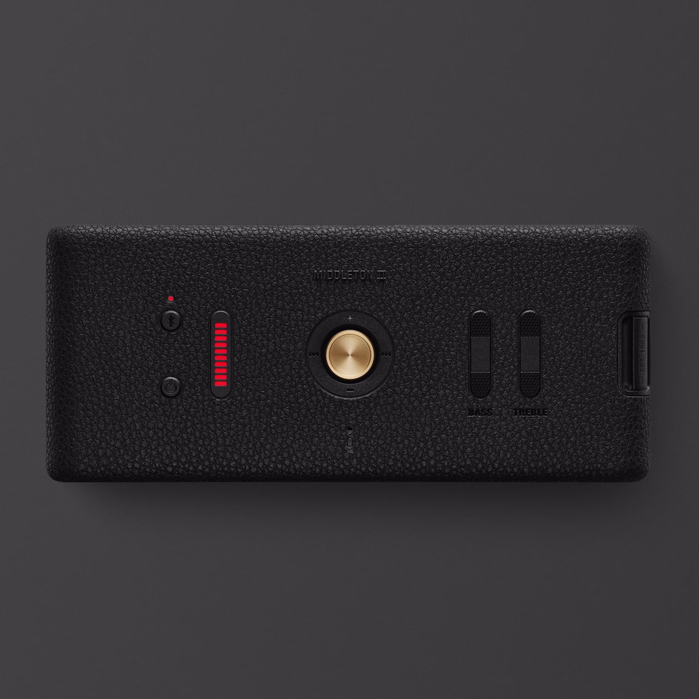 MARSHAL MIDDLETON II PORTABLE BLUETOOTH SPEAKER BLACK AND BRASS MIDDLETON2-BK-BRS thumbnail 8