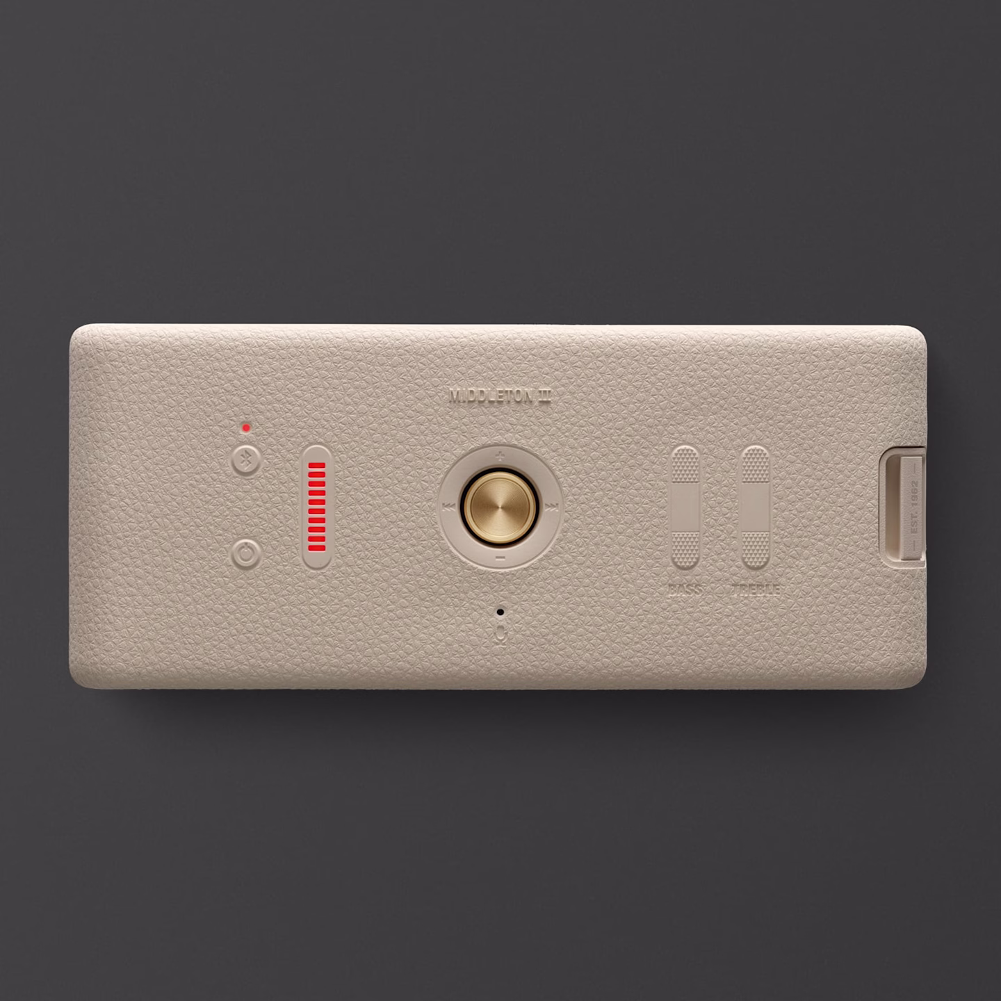 MARSHAL MIDDLETON II PORTABLE BLUETOOTH SPEAKER CREAM MIDDLETON2-CRM thumbnail 4