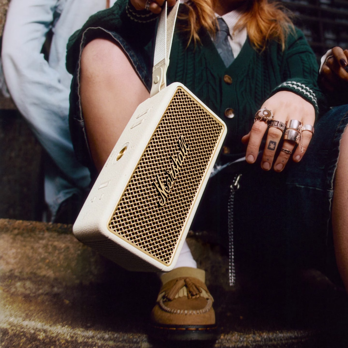 MARSHAL MIDDLETON II PORTABLE BLUETOOTH SPEAKER CREAM MIDDLETON2-CRM thumbnail 5