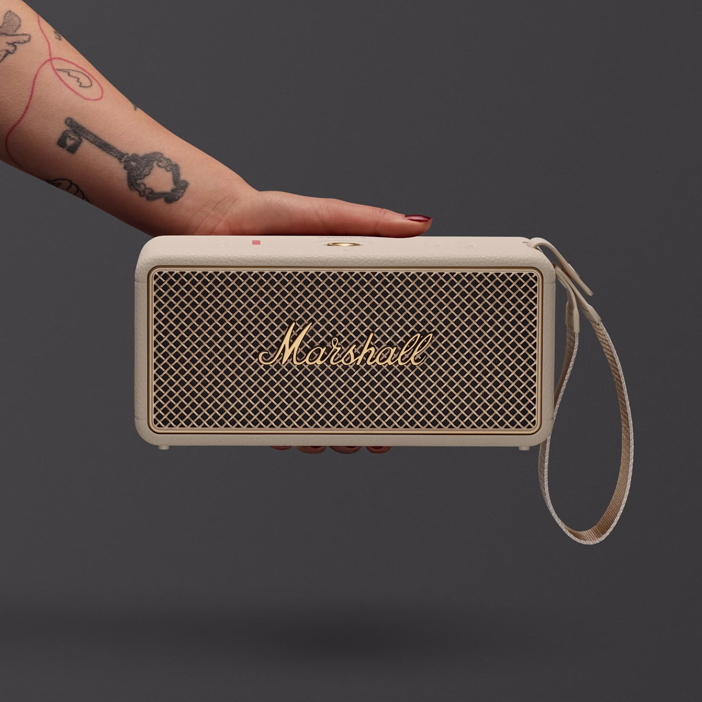 MARSHAL MIDDLETON II PORTABLE BLUETOOTH SPEAKER CREAM MIDDLETON2-CRM thumbnail 3