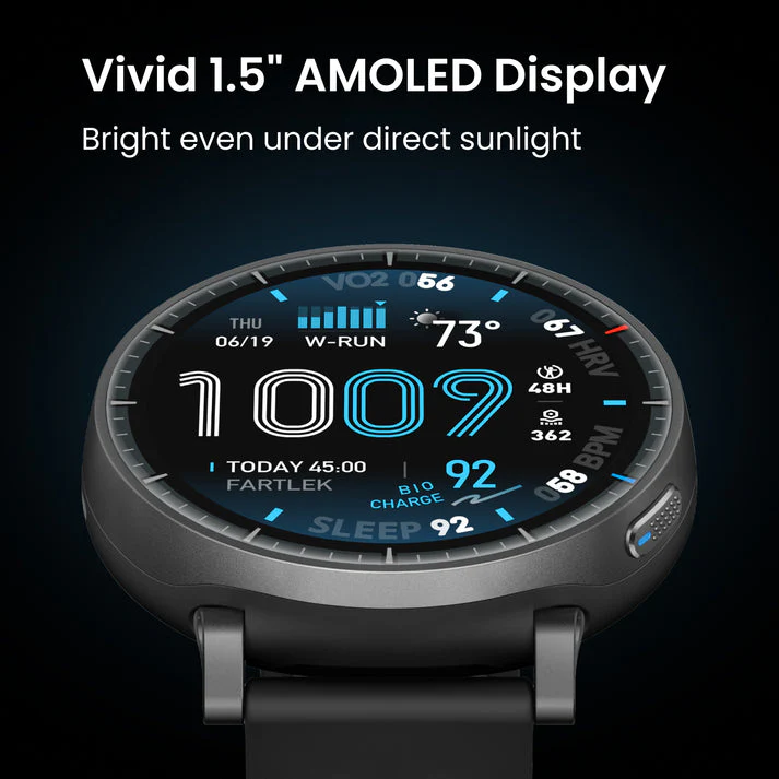 AMAZFIT ACTIVE MAX SMART WATCH BLACK thumbnail 5