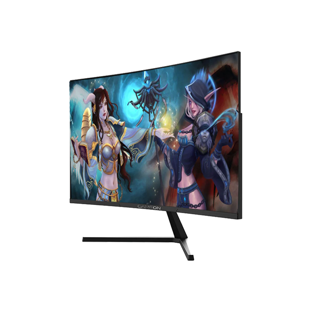 GAMEON PRO SERIES 27 INCH FHD 180HZ 0.5MS VA PANEL CURVED GAMING MONITOR BLACK GC27F180VA thumbnail 3