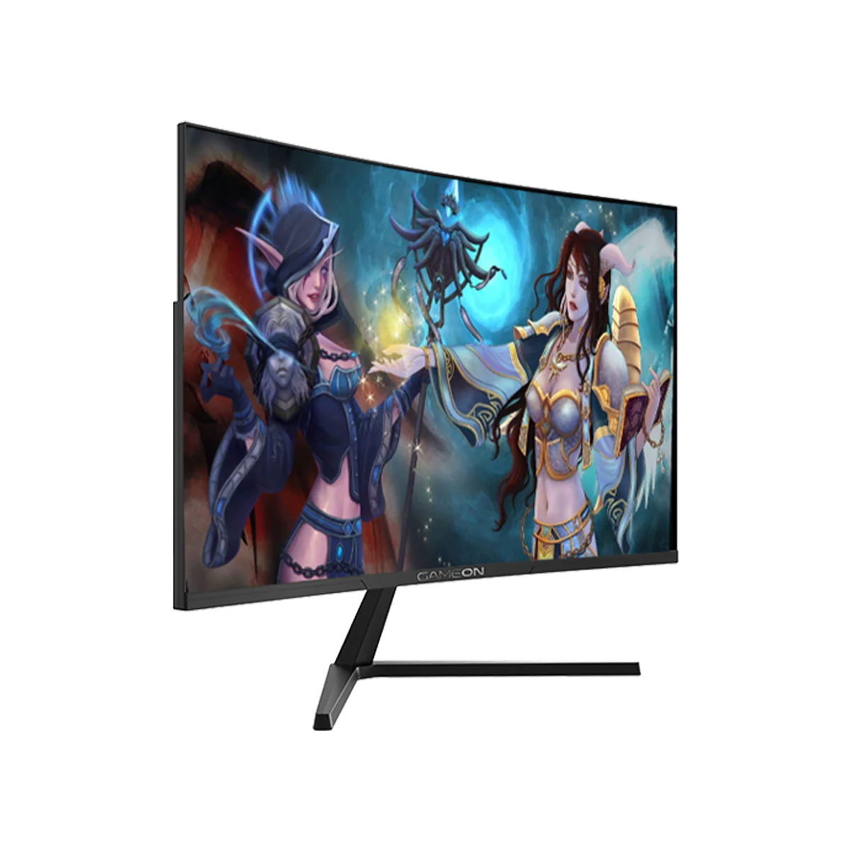 GAMEON PRO SERIES 27 INCH FHD 180HZ 0.5MS VA PANEL CURVED GAMING MONITOR BLACK GC27F180VA thumbnail 2