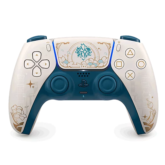 SONY PS5 DUALSENSE WIRELESS CONTROLLER LIMITED EDITION GENSHIN IMPACT PRINTED MATERIALS