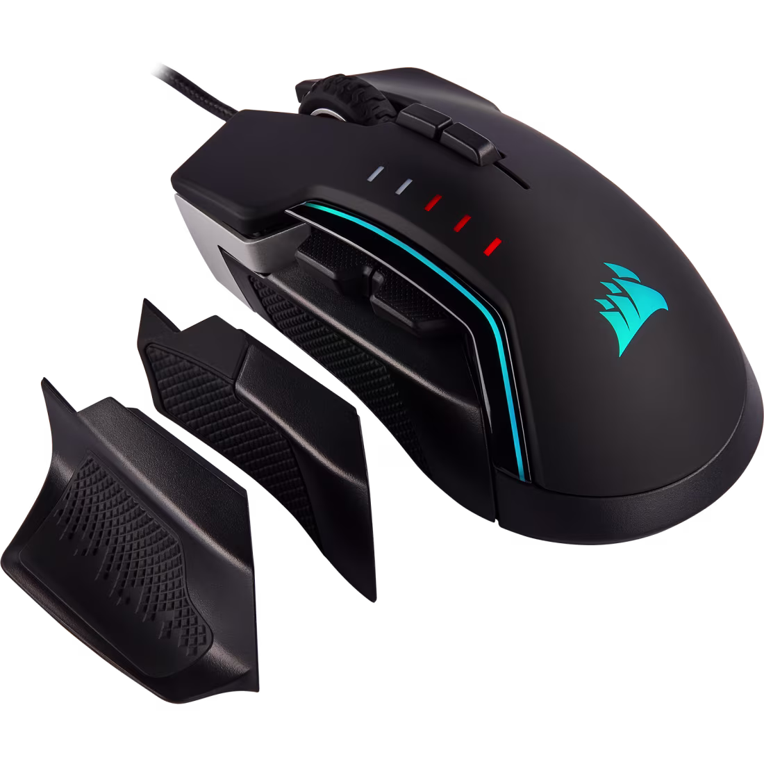 CORSAIR GLAIVE RGB PRO COMFORT FPS/MOBA ALUMINIUM GAMING MOUSE CH-9302111-NA thumbnail 8