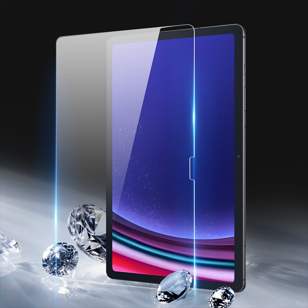 DUXDUCIS SAMSUNG TAB S10 PLUS/S9 FE PLUS/S9 PLUS/S8 PLUS/S7 PLUS/S7 FE GLASS SCREEN PROTECTOR CLEAR thumbnail 6