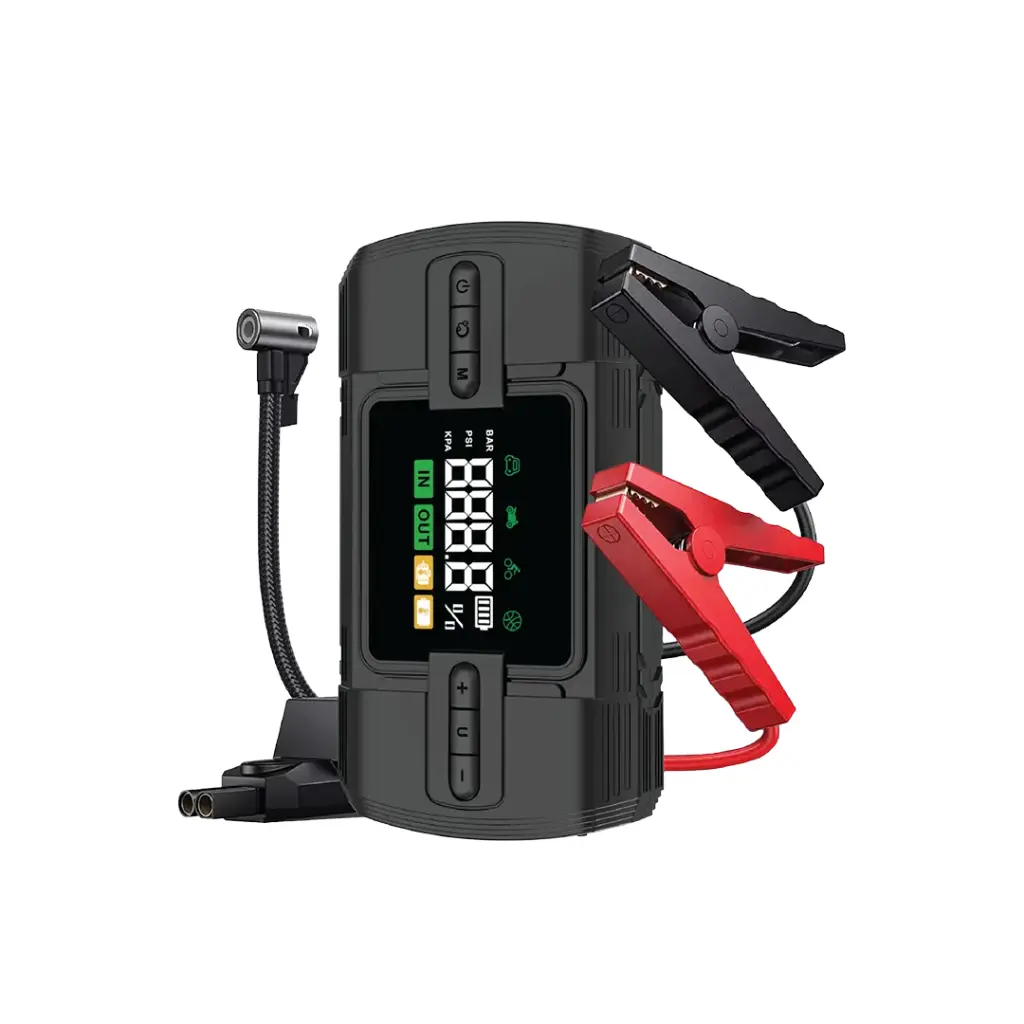 GREEN LION 12V JUMP STARTER 12000 MAH BLACK GN12VJUSTBK