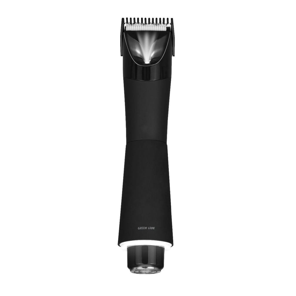 Green Lion 2-in-1 Sensitive Area & Rotary Trimmer Black GN2IN1BDTMRBK