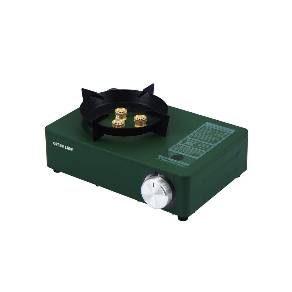 GREEN LION 3 MINI BURNER CASSETTE STOVE GREEN GN3BCSTSTOVGN