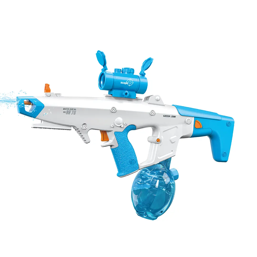 GREEN LION GN75-ELECTRIC WATER GUN BLUE GN75WAGUNBL