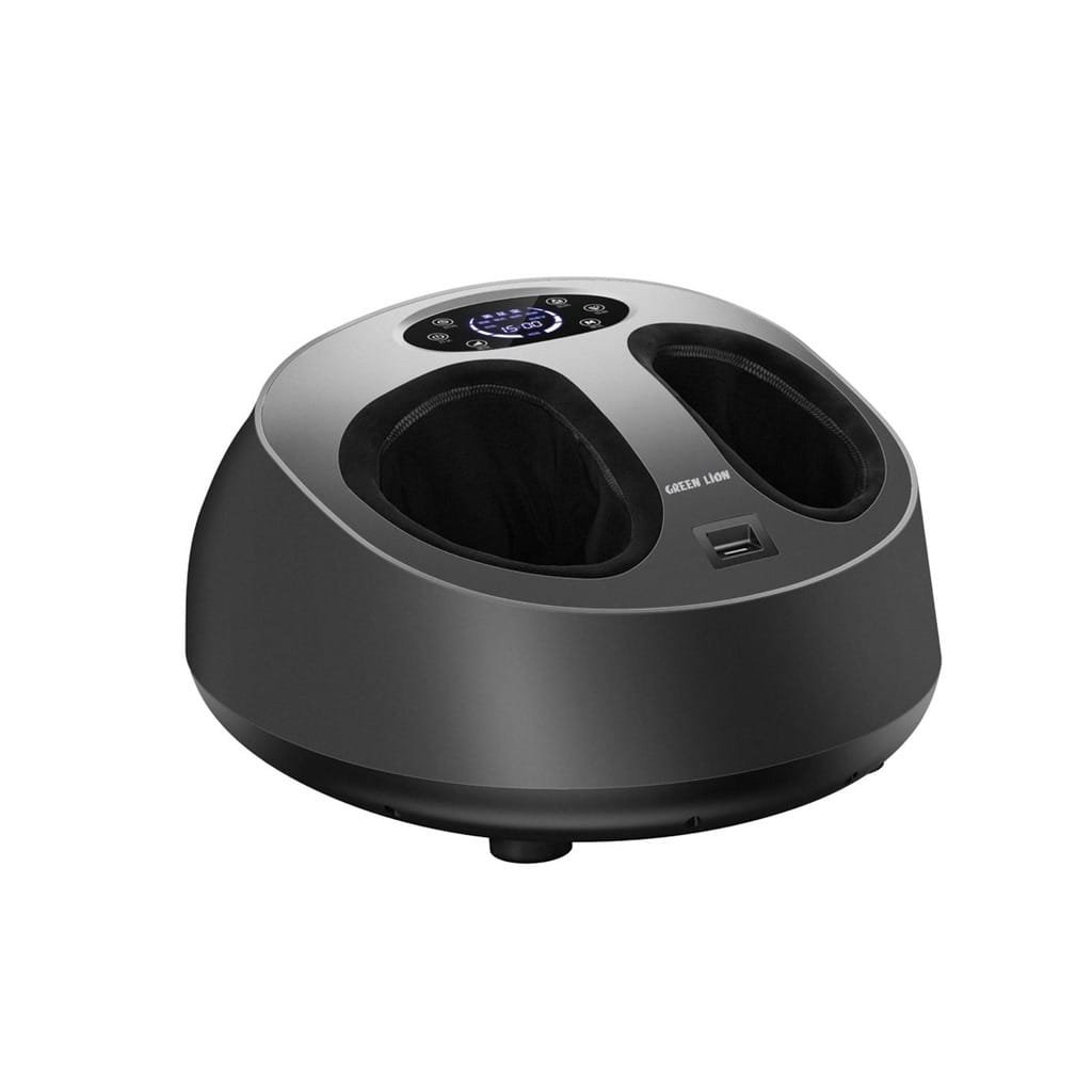 Green Lion AirFlex Foot Massager 50W Gray Black GNAIRFTMSGRBK