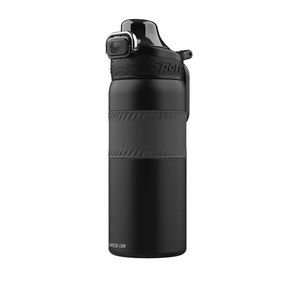 GREEN LION ATHLETE THERMAL BOTTLE BLACK GNATHTMBBKBK