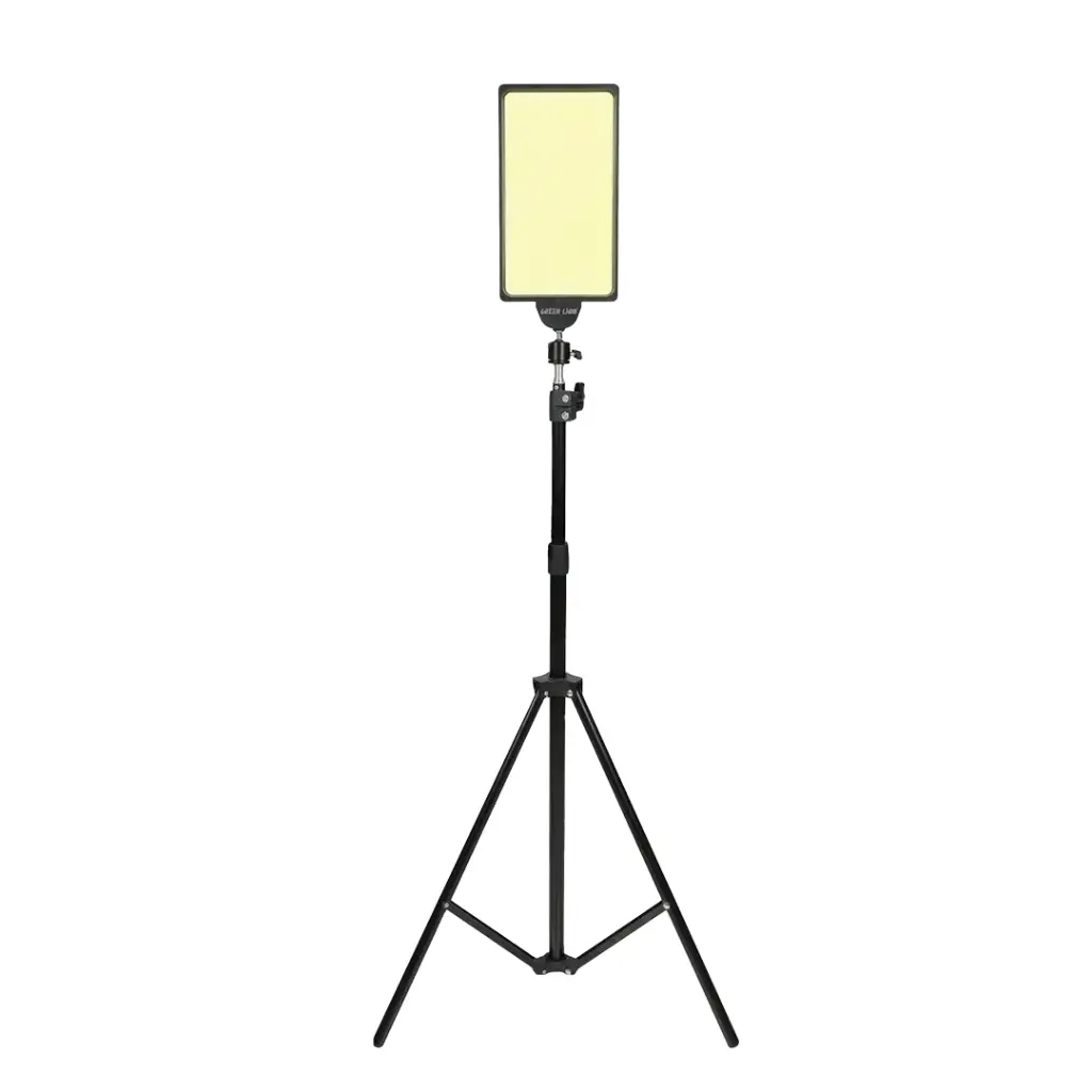 GREEN LION CAMPING LED LIGHT WITH TRIPOD STAND BLACK GNCMPLEDLTBK