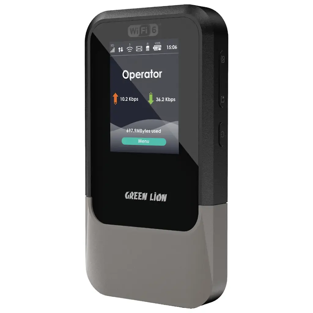 GREEN LION CONNECT 5G PORTABLE WIFI ROUTER BLACK GNCO5GRTRB thumbnail 2
