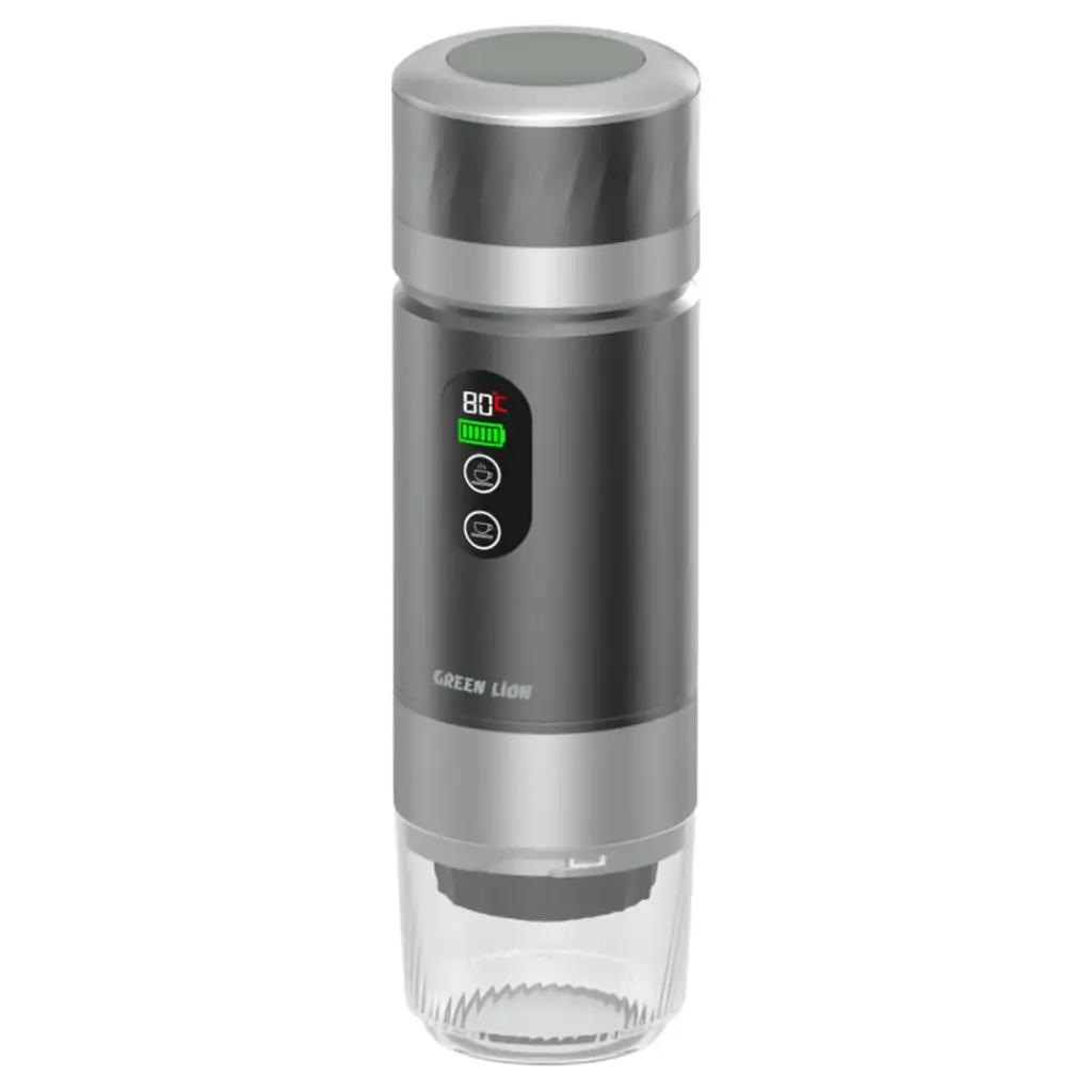 GREEN LION CAMPINAS PORTABLE COFFEE MAKER 80ML GRAY GNCPNSCOFMGY