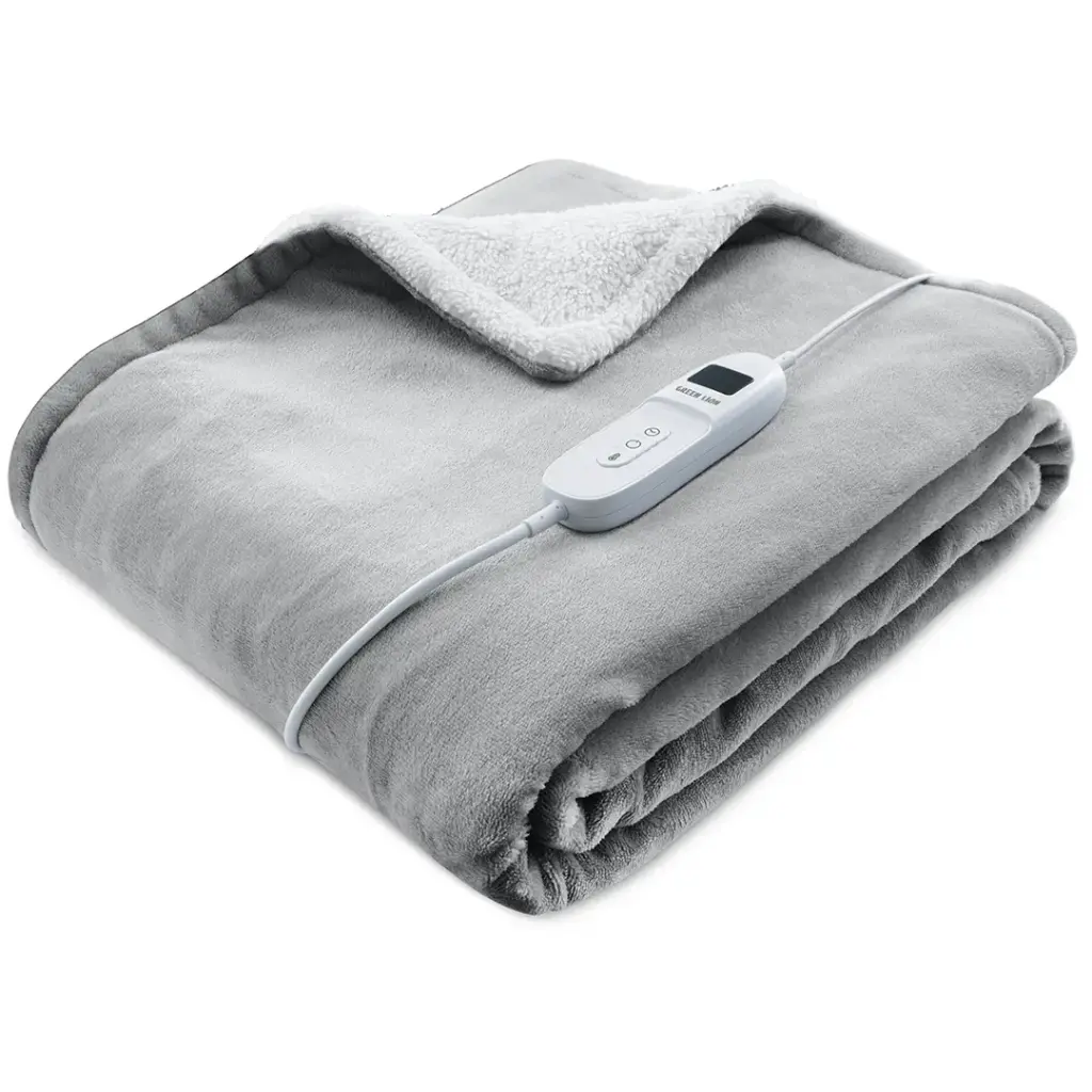 GREEN LION ELECTRIC BLANKET WITH HEATING FUNCTION GRAY GNELCBLKTGY