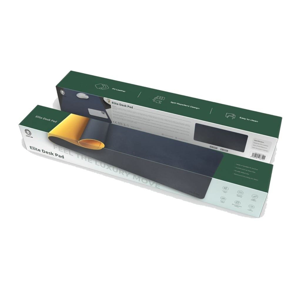 Green Lion Elite Desk Leather Mouse Pad : Elevate Your Workspace