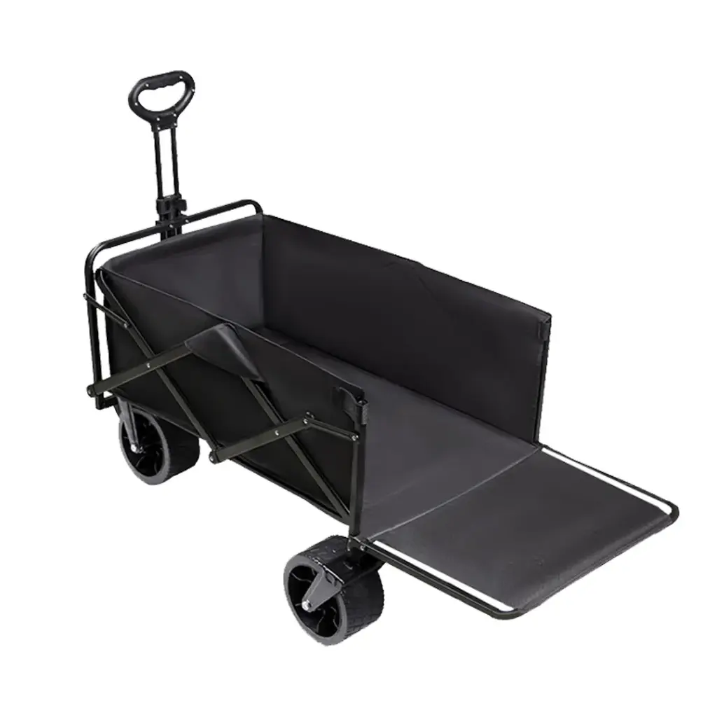 GREEN LION HEAVY DUTY WAGON CART 250KG BLACK GNFWAG250BK