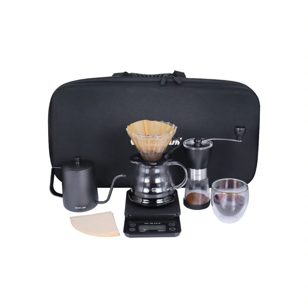GREEN LION G50 COFFEE MAKER SET 600ML BLACK GNG50COFFST
