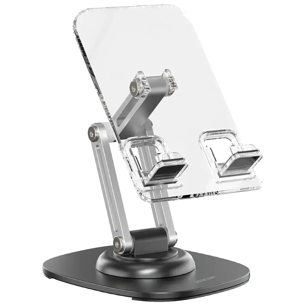 GREEN LION M3- TRANSPARENT PHONE & TABLET HOLDER BLACK GNGX48HLDTS