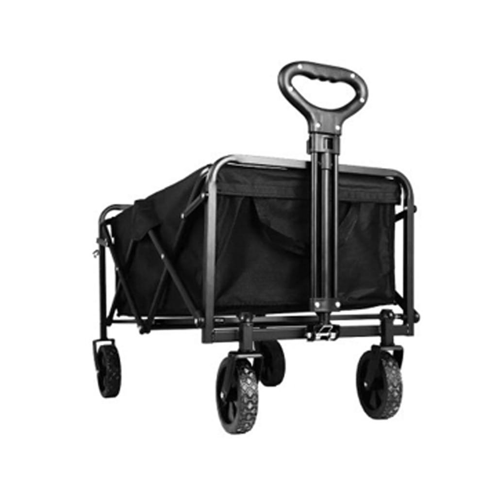 GREEN LION HEAVY DUTY WAGON CART 150KG BLACK GNHDWGN150BK