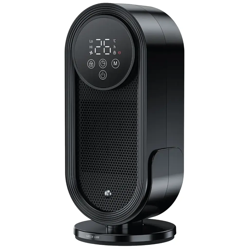 GREEN LION HEATER LITE WITH REMOTE CONTROL 1500W BLACK GNHTLW1500BK