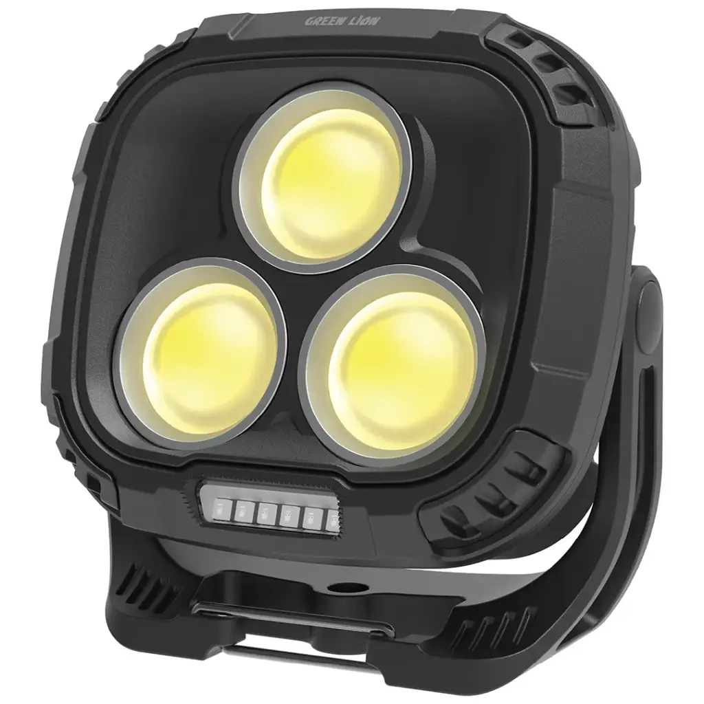 GREEN LION HYPER LUME WORKING LIGHT 1000LM BLACK GNHYLMELGTBK
