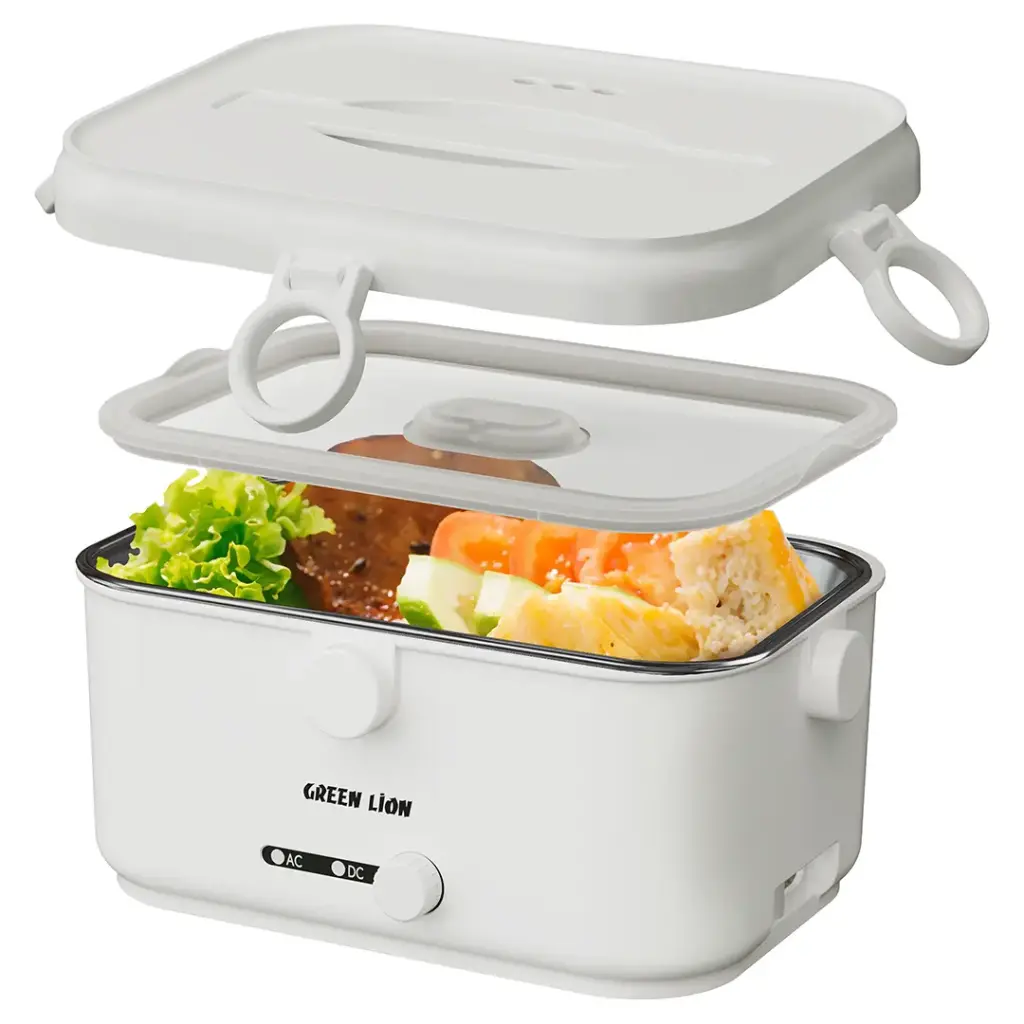 GREEN LION LUNCH MATE ELECTRIC LUNCH BOX 1.8L WHITE GNLCHMTEWH