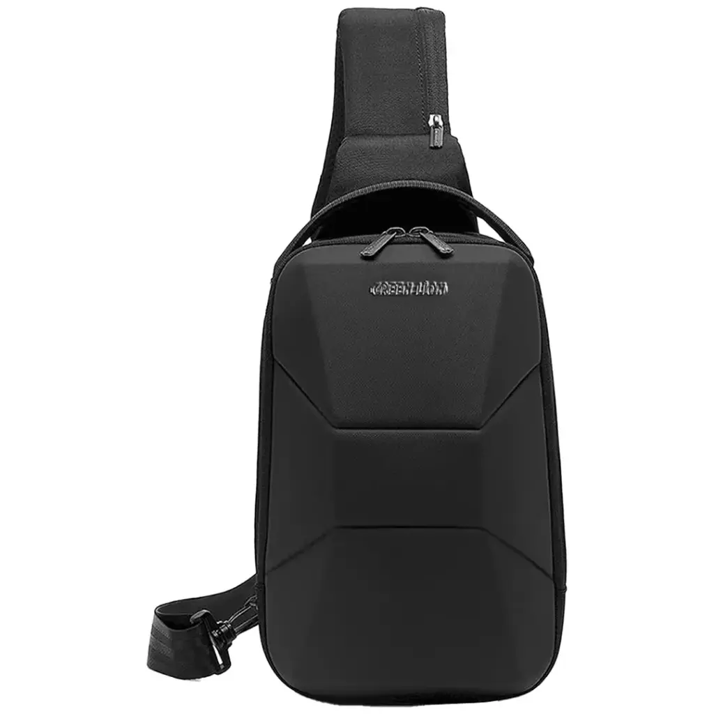 GREEN LION LIVERPOOL CROSSBODY BACKPACK BLACK GNLIPCRBAGBK