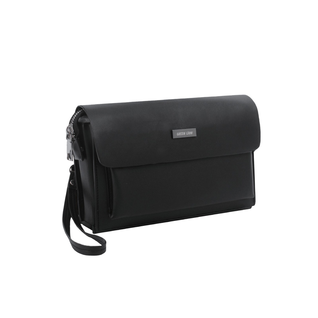 GREEN LION MARA CLUTCH BAG BLACK GNMARACBGBK