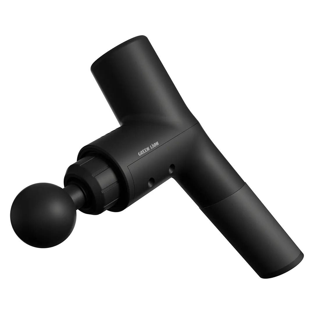 GREEN LION CURVE FEEL MASSAGE GUN BLACK GNMG34CVGUNBK