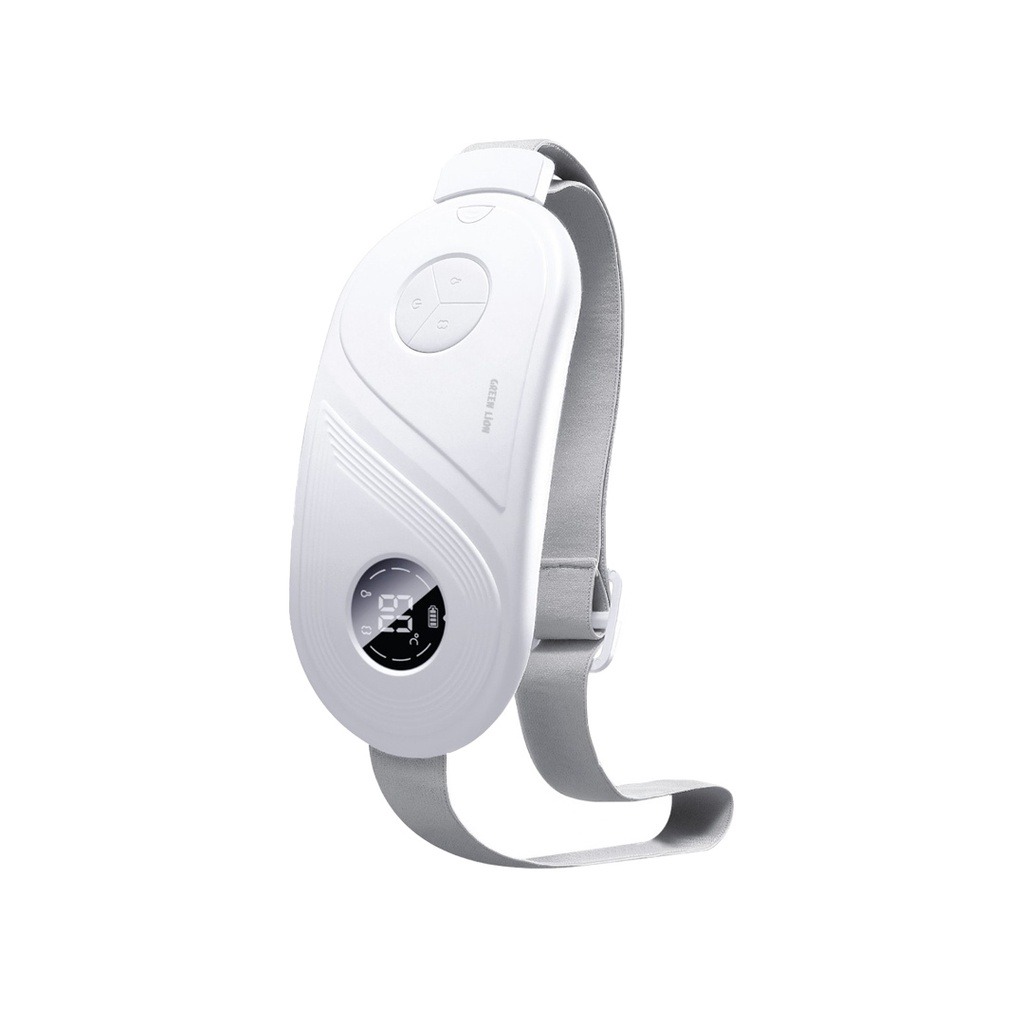 GREEN LION MENSTRUAL HEATING MASSAGER WHITE GNMHTMSSRWH