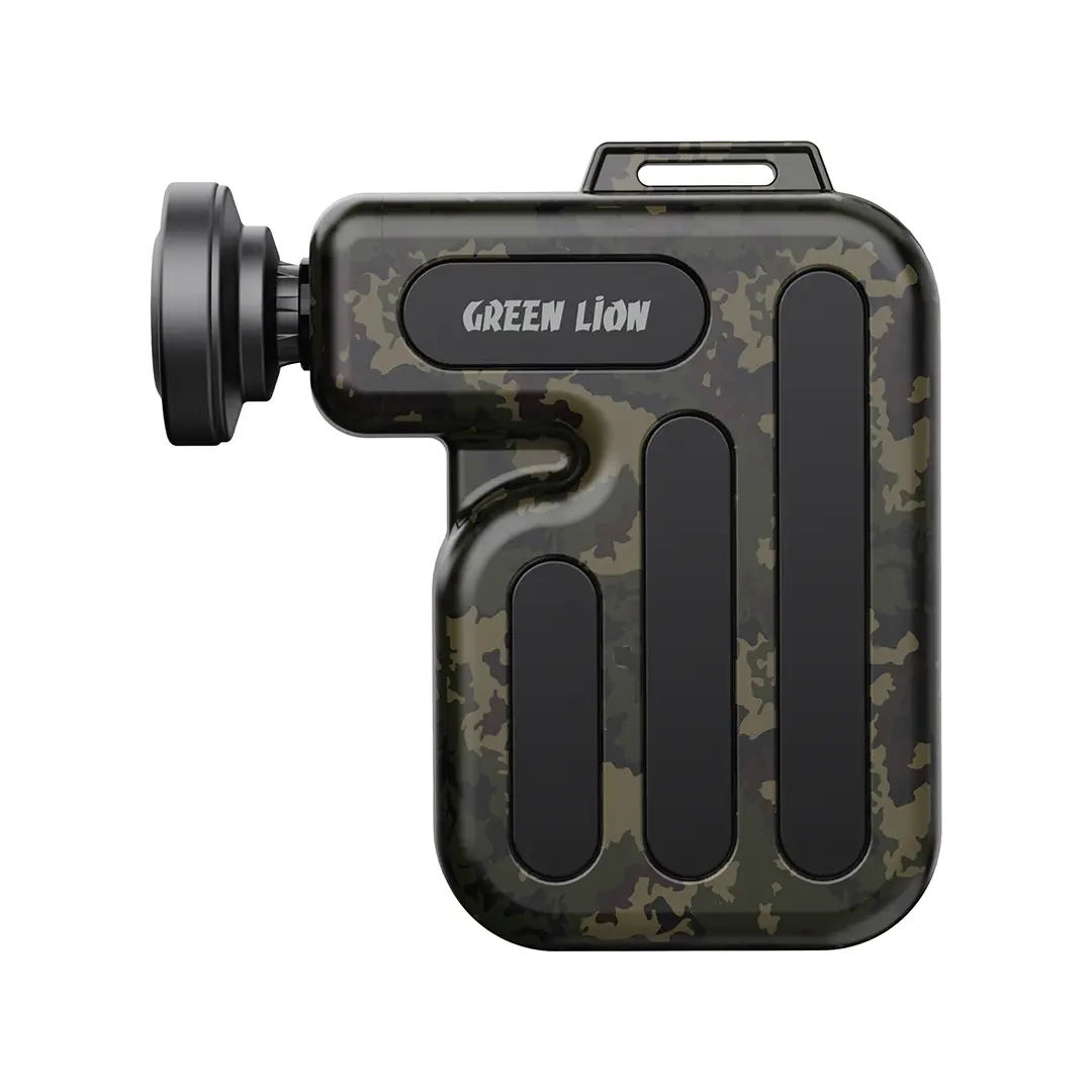 GREEN LION MINION MINI MASSAGE GUN ARMY GREEN GNMNMSGUNGN