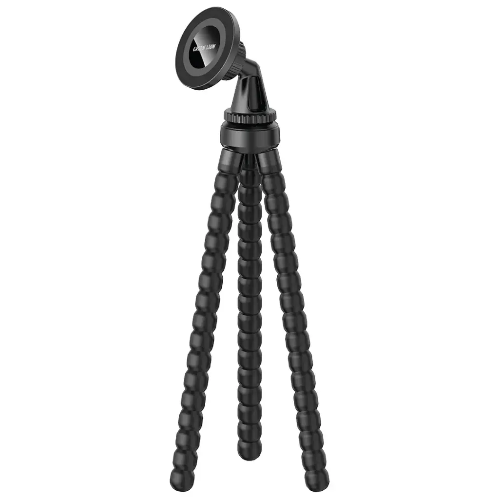 GREEN LION OCTOFLEX MAG TRIPOD MAGSAFE PHONE HOLDER BLACK GNOCFLXMGHLBK