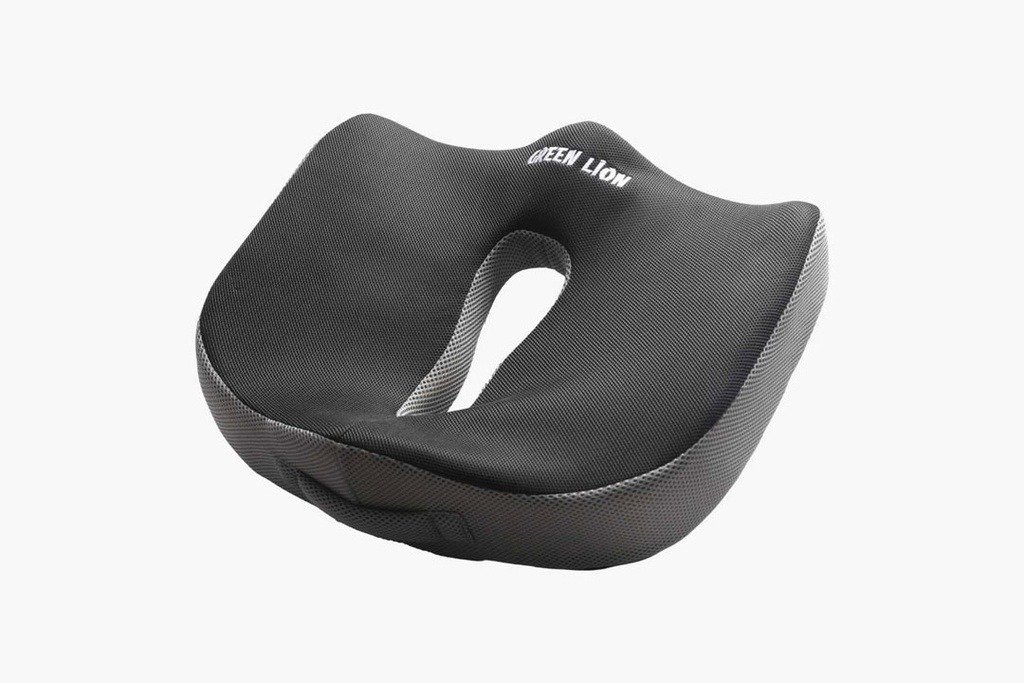 Green Lion Orthopedic Seat Cushion Black GNORSEATCUBK