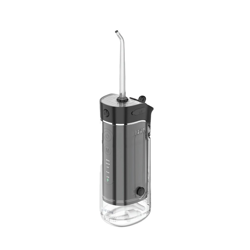 GREEN LION PORTABLE ORAL IRRIGATOR 180 ML BLACK GNPROR180MLBK