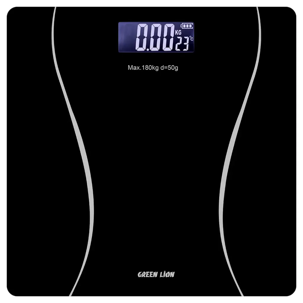 GREEN LION SMART BODY SCALE LITE BLACK GNSBSCLLTEBK